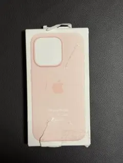 アップル 純正 iPhone 15 Pro シリコンケース・ライトピンク 未使用