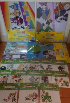 ケロロ軍曹 一番くじ クリアファイル ステッカー 17点セット