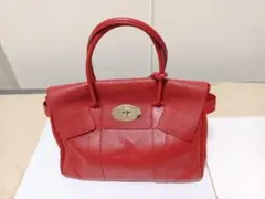 Mulberry マルベリー レザー ハンドバッグ レッドのサムネイル