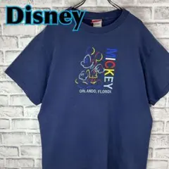 Disney ディズニー ミッキーカラフル刺繍 フロリダ Tシャツ 半袖 輸入品