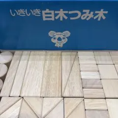 知育玩具　積み木のサムネイル