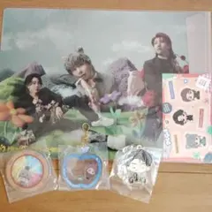 Mrs. GREEN APPLE一番くじ若井滉斗キーホルダー、クリアファイル