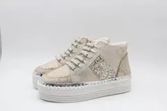 75■新品♪MUUM ムーム 厚底ビジュースニーカー(M)のサムネイル