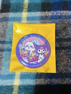 ちいかわ×サンリオ　スーパーマーケットな缶バッジ（クロミ　モモンガ）