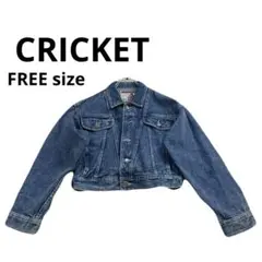 vintage CRICKET y2k 短丈　デニムジャケット Gジャン