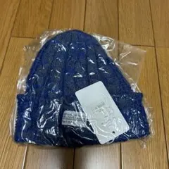 レアセル　青色 ニット帽　未使用