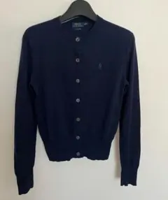 polo ralph lauren カーディガン　紺色