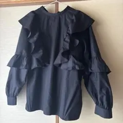 【美品】スピックアンドスパン フレアスリーブ スキッパーブラウス 楽天市場】【SALE／60%OFF】フレアスリーブスキッパーブラウス Spick