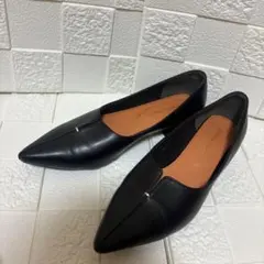 ✨【ORiental TRaffic】ポインテッドトゥパンプス　黒　24.5cmのサムネイル