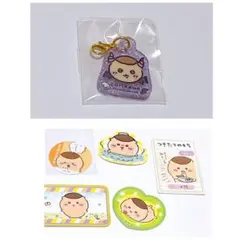 ちいかわ くりまんじゅう ステッカー カード チャーム まじかるちいかわ セット