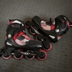 ジュニア　FILA インラインスケート　Lサイズ22.5-25.5cm 調整可
