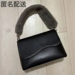 mystic loti ビーンズフラップショルダー バッグ ブラックのサムネイル