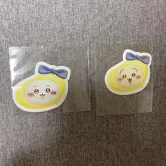 ちいかわ　うさぎ　ステッカー 2枚セット　東京バナナ