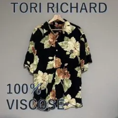 ToriRichard トリリチャード ハワイ100%VISCOSE アロハ Lのサムネイル
