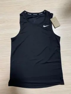 ナイキ NIKEタンクトップ メンズ　ブラック ランニング Dri-FIT新品