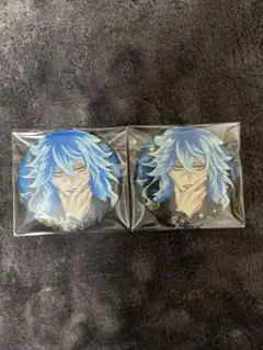 ツイステ　イデア　缶バッジ　2個 ブレイジングジュエル　ポップアップ　5周年