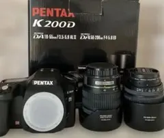 PENTAX K200D ダブルズームキット デジタル一眼レフのサムネイル