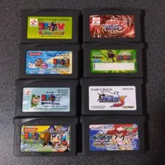ゲームボーイアドバンスソフト8本セット