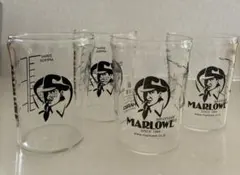MARLOWE マーロウ ビーカー耐熱グラス 4個セットHARIO