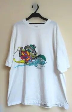 90'sビンテージ クリバンキャット ハワイ Tシャツ Lのサムネイル