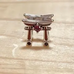 PANDORA 鳥居 Torii モチーフ ピンクストーン チャーム - メルカリ