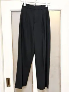 UNIQLO ユニクロ タックワイドパンツ XS 221-483780