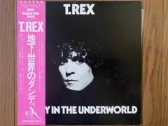 T.REX LPレコード 地下世界のダンディ 国内盤 貴重 マーク・ボラン遺作