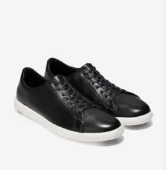 【新品未使用】COLE HAAN レザー スニーカー ブラック 9Mのサムネイル