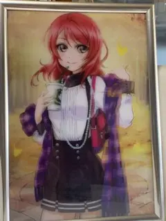 μ's 西木野真姫 3Dポスター フレーム付き