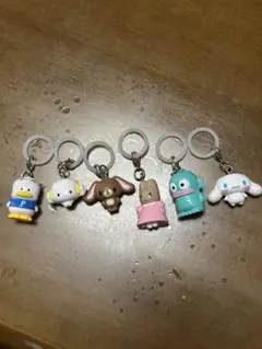 サンリオキャラクターズオールスターズ めじるしアクセサリー6個セット