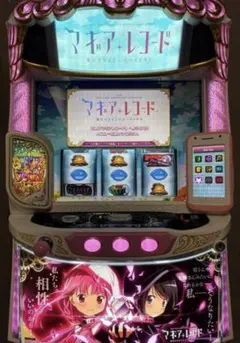 週末限定引き)Lマギアレコード パチスロ実機 本体+ イヤホン