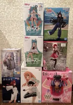 新作ふくむプライズフィギュア8個 推しの子 学マス 初音ミク ウマ娘 など