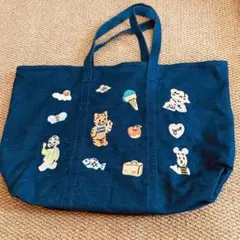 OSAMU GOODS トートバッグ デニム地 大容量のサムネイル