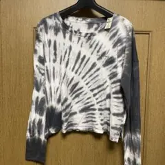 お値下げ　PINK タイダイ柄 長袖Tシャツ 表記Sサイズ