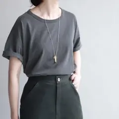 IENA コットン100% クルーネック半袖Tシャツのサムネイル