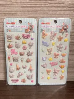 【正規品】トム＆ジェリー トムとジェリー ぷくぷくシール