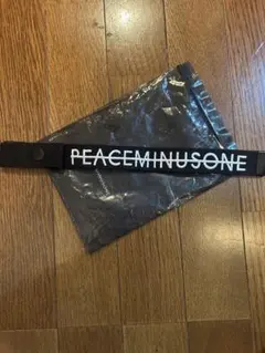 Peaceminusone ロング紐キャップ ブラック - メルカリ
