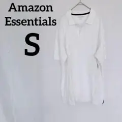 Amazon Essentials 【S】メンズ ポロシャツ 白