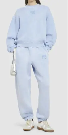 Alexanderwang ボトムスパンツ　ブルー　新品未使用１月限定値下げ中