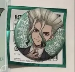 Dr.STONE 千空　　オンザページ　缶バッジ　クロム　結婚　ドクスト