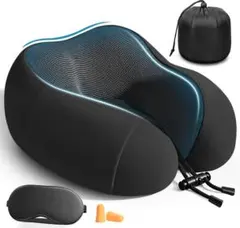 목 베개, 목 베개, 메모리 폼, U 자형 베개, 휴대용, 편리한, 비행기, 신칸센