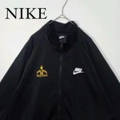 NIKE ナイキ 黒 トラックジャケット ジャージ　XL