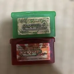 ポケットモンスター リーフグリーン、ルビー セット