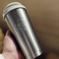 スターバックス　タンブラーステンレスTOGOロゴカップ　メタリック 473ml