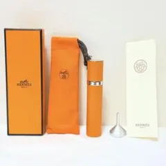 未使用 HERMES エルメス アトマイザー 香水入れ 箱袋付 レザー