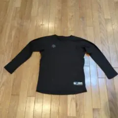 DESCENTE ブラック 長袖 アンダーシャツ 130