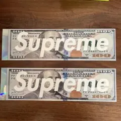 Supreme ステッカー 2枚セット
