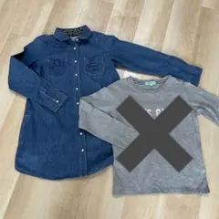 Lindsay リンジィ　長袖Tシャツ　シャツ M 150cm 140ccm