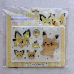 韓国限定　ポケモン　30th ボンボンドロップシール　ピカチュウ　ピチュウ