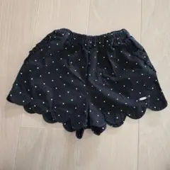 petit main　ドットショートパンツ　110